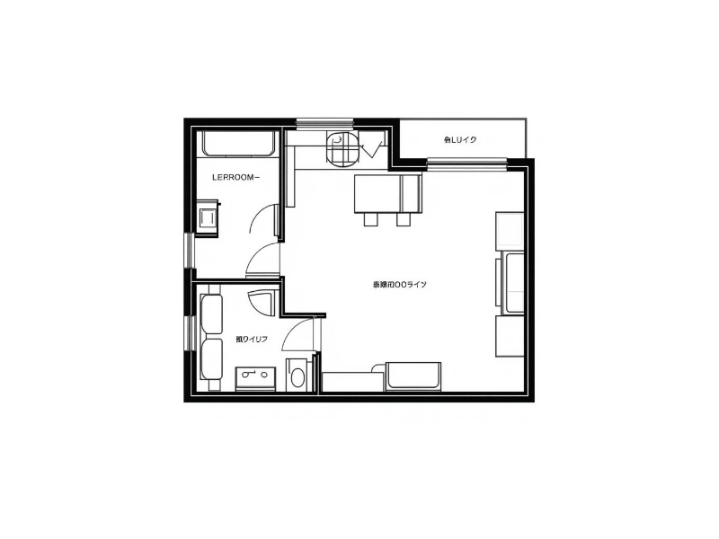 Apartamento 1K – Mobiliado - ¥45.000/mês