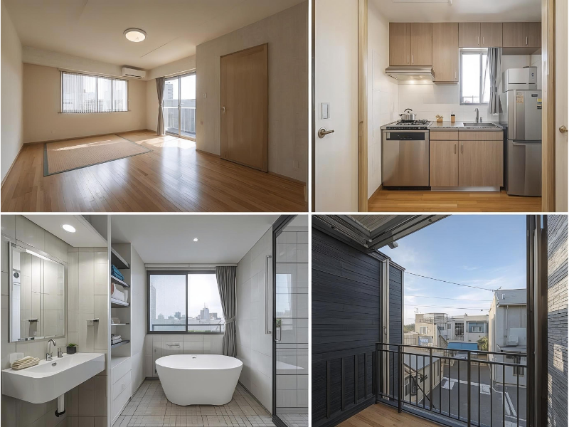 Apartamento 2DK em Hamamatsu - ¥45.000